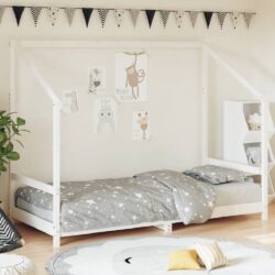 Ringgold 90x200cm Wooden Children Bed In White