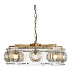 Alchemy Pendant Lamp - Antique Brass