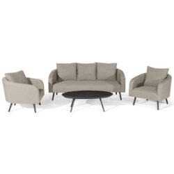 Ambition 3 Seat Sofa Set - Oatmeal