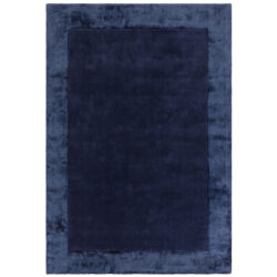 Ascot Hand Woven Rug - Navy / 120x170cm