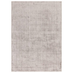 Aston Hand Woven Rug - Silver / 120x170cm