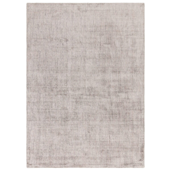 Aston Hand Woven Rug - Silver / 120x170cm
