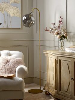 Bell Floor Lamp - Brass