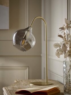 Bell Table Lamp - Brass