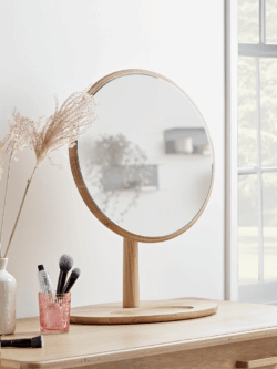 Bergen Oak Dressing Table Mirror