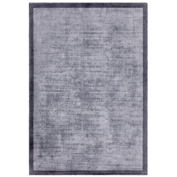 Blade Border Hand Woven Rug - Airforce Navy / 120x170cm