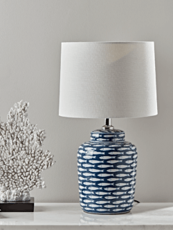 Blue Fish Table Lamp