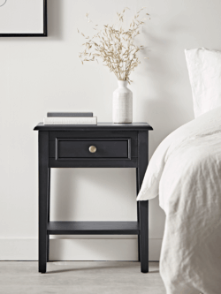 Camille Bedside Table - Black