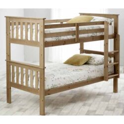 Carolina Wooden Bunk Bed With Ladder In Pine