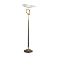 Celine Floor Lamp - Antique Brass