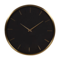 Dial Wall Clock - Black