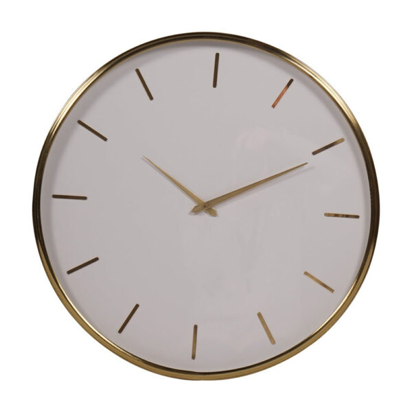 Dial Wall Clock - White