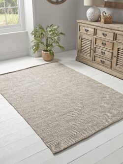Diamond Handwoven Rug