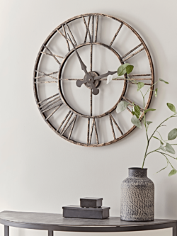 Distressed Indoor Outdoor Clock - Large