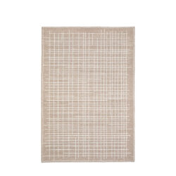 Elena Tufted Linear Rug 160x230cm - Taupe