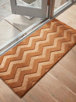 Embossed Chevron Doormat - Double