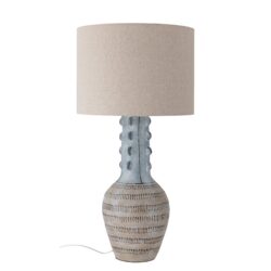 Gadiela Floor Lamp - Blue Stoneware