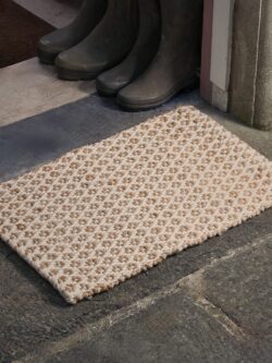 Geometric Jute Doormat