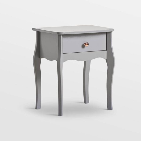 Grey Bedside Table