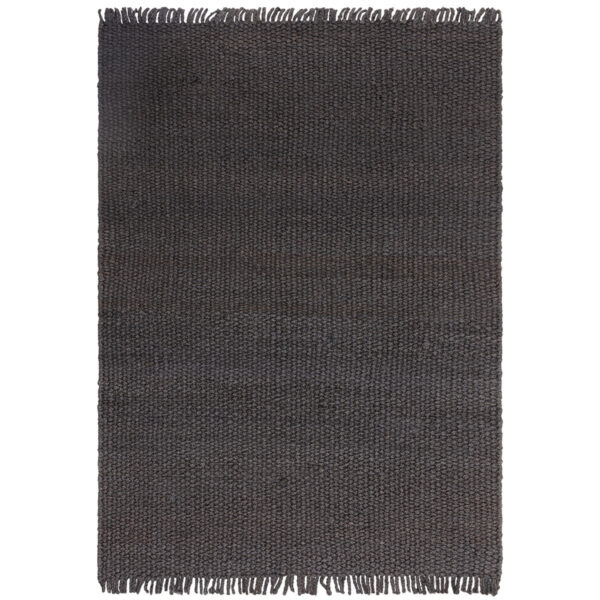 Grove Hand Woven Rug - Charcoal / 120x170cm