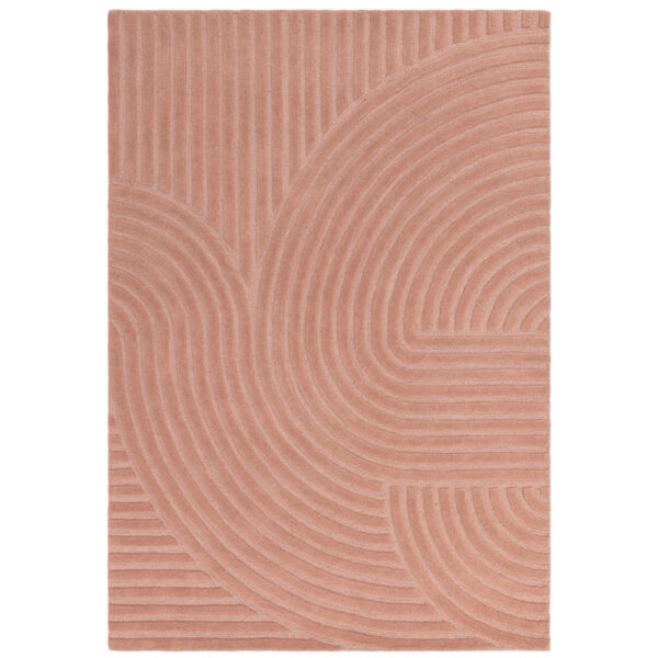 Hague Hand Tufted Rug - Blush / 160x230cm