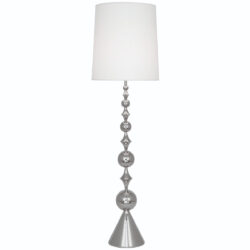 Harlequin Floor Lamp - Nickel