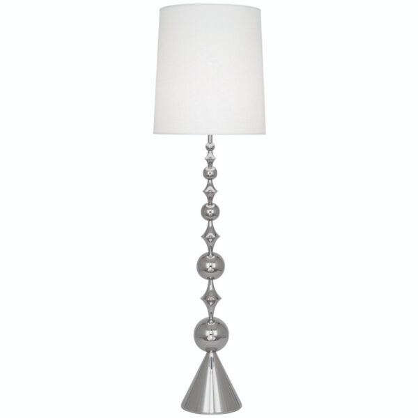 Harlequin Floor Lamp - Nickel