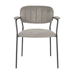 Holen Set of 2 Armchair - Black & Grey