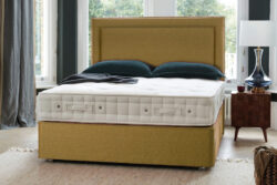 Hypnos Imperial Ortho Supreme Mattress + Premium Divan Bed, Bednextday_Silver, No Storage, Single