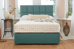 Hypnos Majesty Ortho Sublime Mattress + Premium Divan Bed, Bednextday_Silver, No Storage, Single