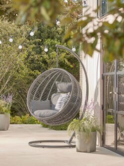 Industrial Hanging Chair - Grey