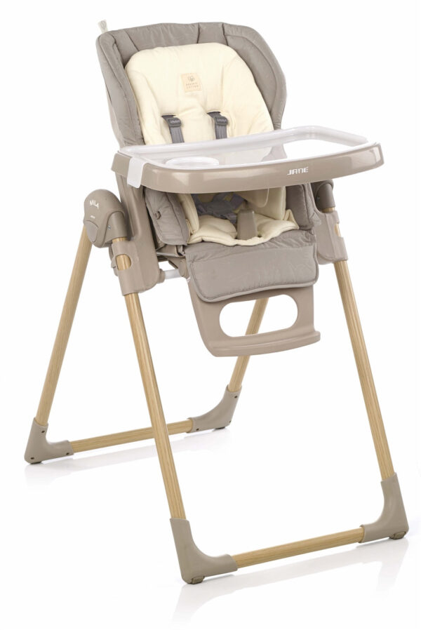 Jane Mila Highchair, 0-3 years, Organics / Wood effect