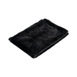 Katie Furry Throw - Black