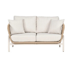 Maria Outdoor 2 Seater Sofa - Light Acacia Wood