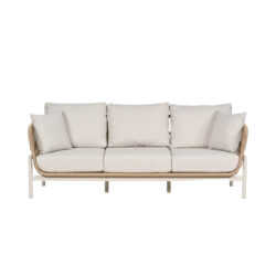 Maria Outdoor 3 Seater Sofa - Light Acacia Wood
