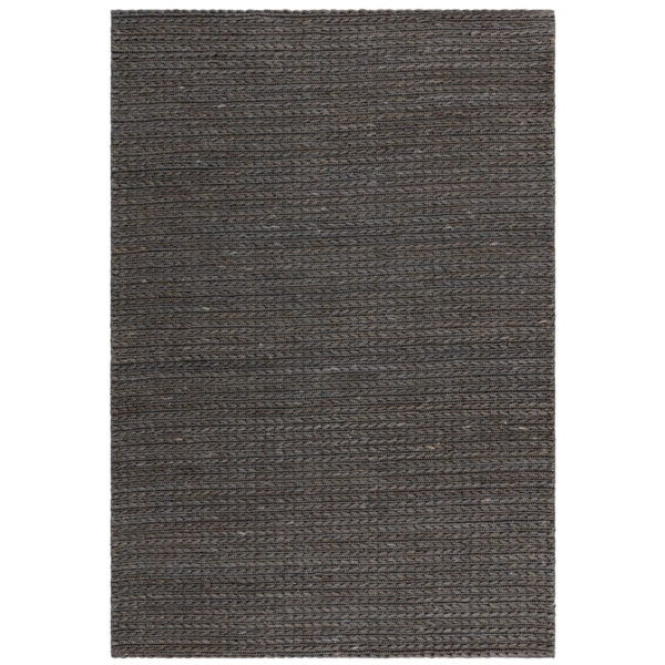 Oakley Hand Woven Rug - Charcoal / 120x170cm