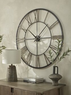 Oversized Cut Out Clock