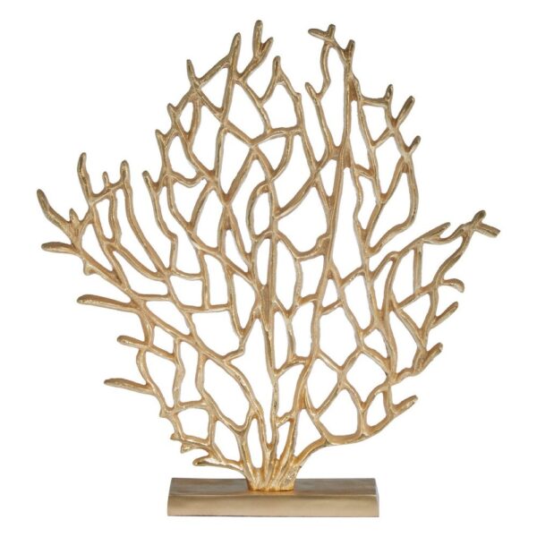 Pramoda Small Tree Sculpture - Gold