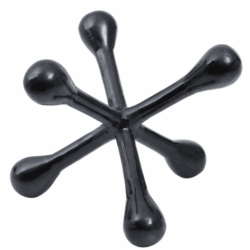 Prato Abstract Sculpture - Black