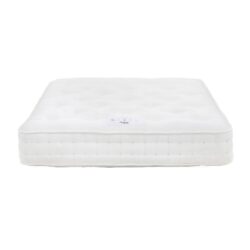 Saratoga Luxury 2000 Fabric King Size Mattress In White