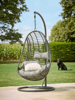 Slim Hanging Chair - Black