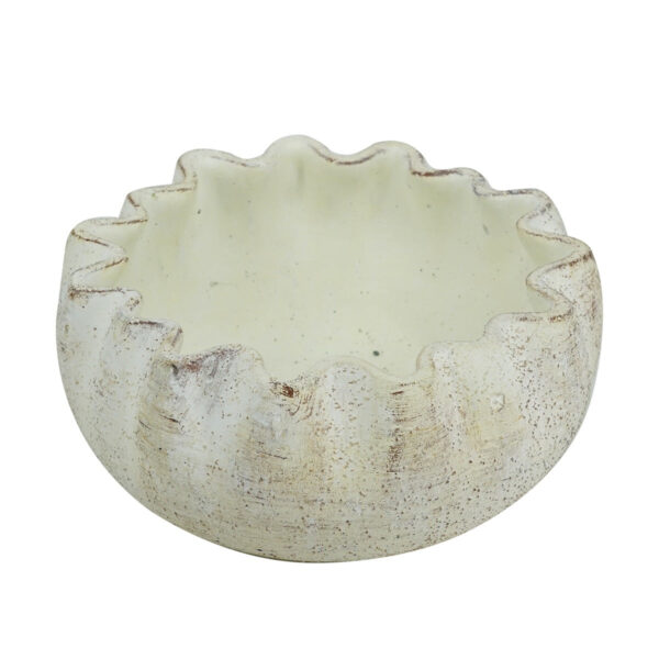 Solene Bowl/Planter - Stone