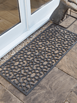 Star Rubber Doormat - Double