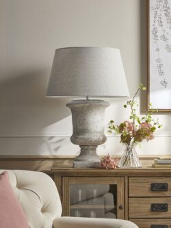 Stone Urn Table Lamp