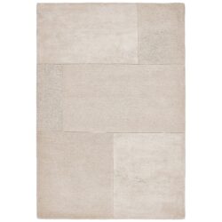 Tate Tonal Textures Hand Tufted Rug 160x230cm - Ivory