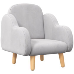 ZONEKIZ Cloud Shape Toddler Armchair, Ergonomically Designed Kids Chair, Children Playroom Mini Sofa for Relaxing, for Ages 1.5-5 Years Aosom UK