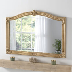 Aurora Arched Wall Mirror - Gold