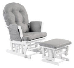 BabyLo Brompton Baby Nursing Glider & Footstool