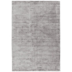 Blade Hand Woven Rug - Silver / 66x240cm