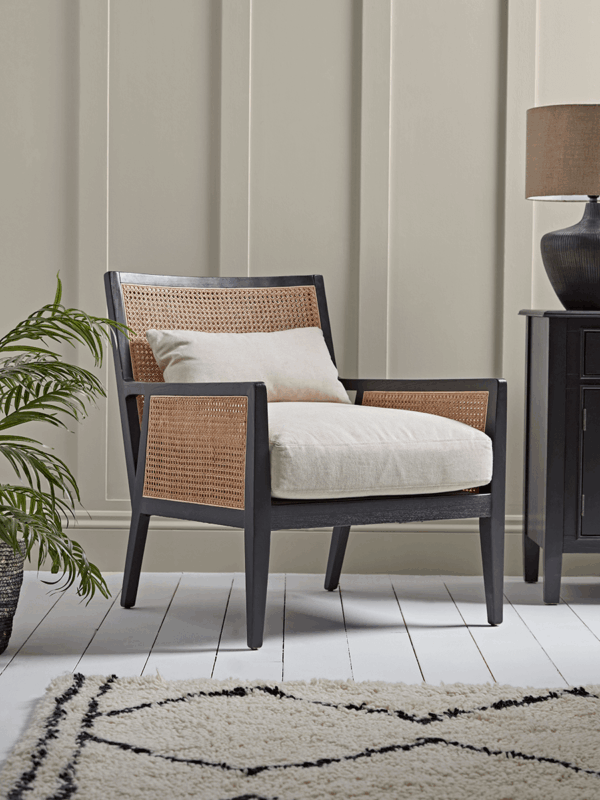 Cane Webbing Armchair